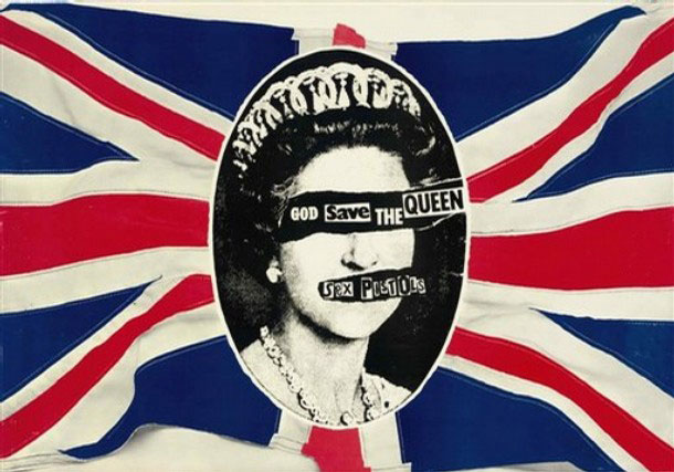 God Save The Queen Flag: Promotional Poster, 1977