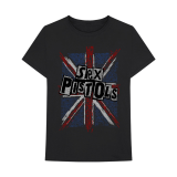 Sex Pistols Union Jack - Black T-Shirt