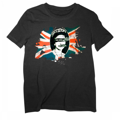 God Save The Queen - Black T-Shirt