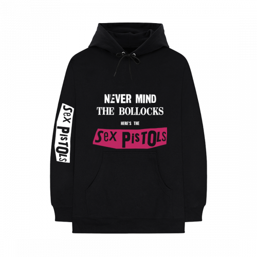 Never Mind The Bollocks - Black Hoodie (front)