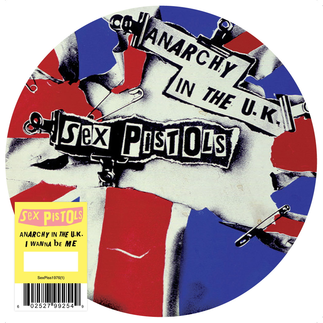 Anarchy in the UK  7" picture disc, 2012