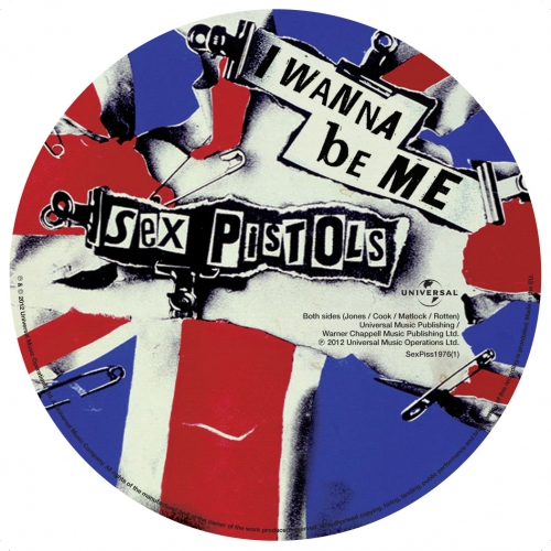 Anarchy in the UK  7" picture disc, 2012 b-side