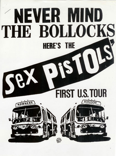 Warner Brothers press report from Sex Pistols first US Tour, January 1978