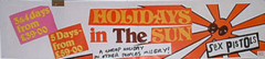 Holidays in the Sun - Banner poster 1977