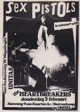 Holland, Febraury 3rd 1977 - Flyer (cancelled)