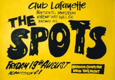 Lafayette Club, Wolverhampton, August 19th 1977  – “S.P.O.T.S” (Sex Pistols On Tour Secretly) - Poster
