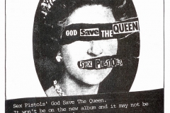 God Save The Queen - Press ad 1977