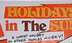 Holidays in the Sun - Banner poster 1977