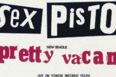Pretty Vacant - - Banner poster 1977
