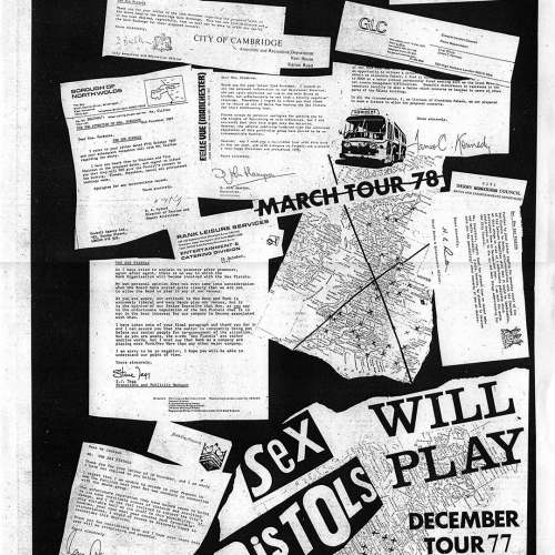 Sex Pistols Will Play, December 1977 - Flyer (front)