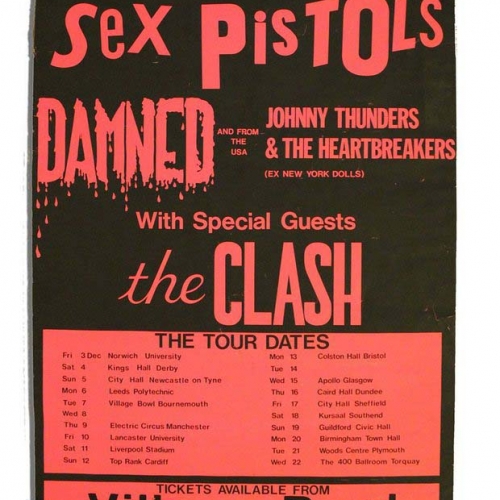 Anarchy Tour - Poster December 1976