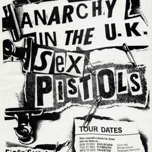 Anarchy Tour - Flyer 1976