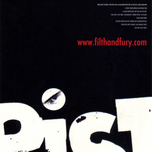 The Filth and the Fury - US Poster 2000