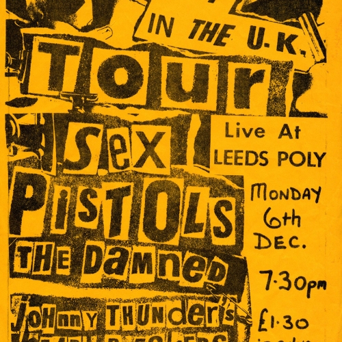 Leeds Polytechnic, Leeds, December 6th 1976 - Poster