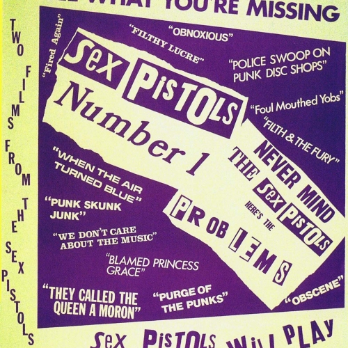 Sex Pistols Number 1 - Film Poster 1976