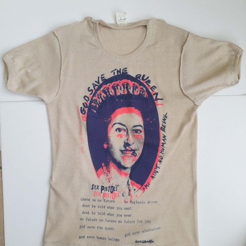 God save The Queen T-shirt 1977