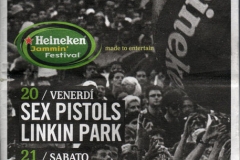 20.6.08 Heineken Jammin Festival, Venice, Italy - Programme