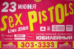23.6.08 Jubeleyny Arena, Saint Petersburg, Russia - Poster