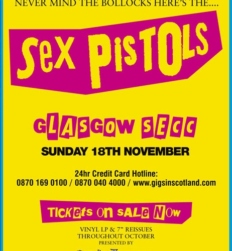 18.11.07 S.E.C.C., Glasgow, Scotland, UK - Press Ad