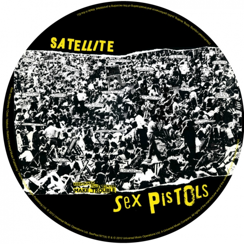 Holidays in the Sun 7" picture disc, 2012 b-side