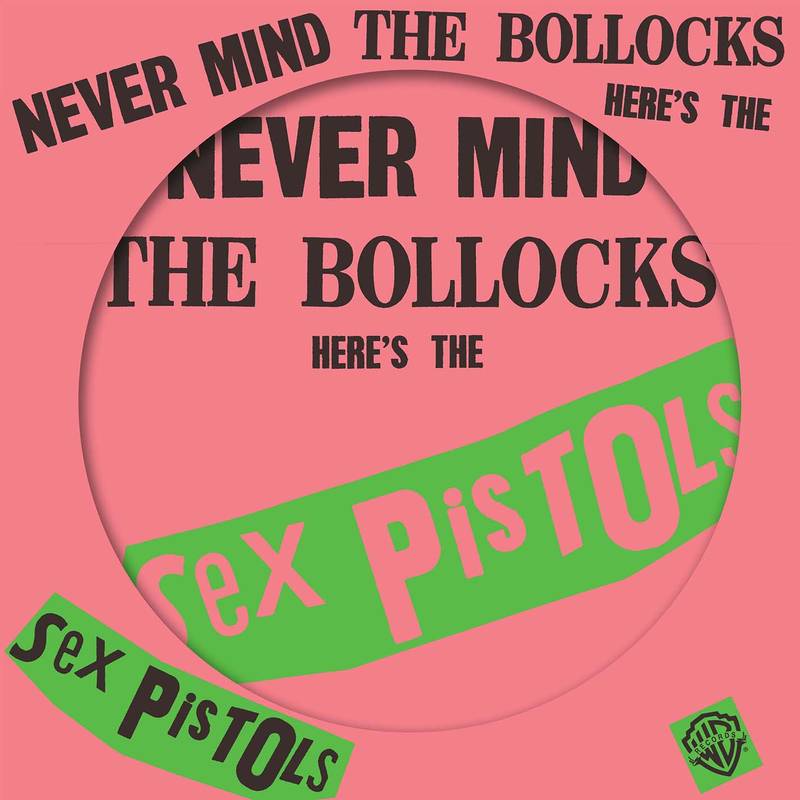 Never Mind The Bollocks, Warner Bothers picture disc LP - Record Store Day, 2016 (USA)