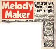 Melody Maker, July 2nd 1977
