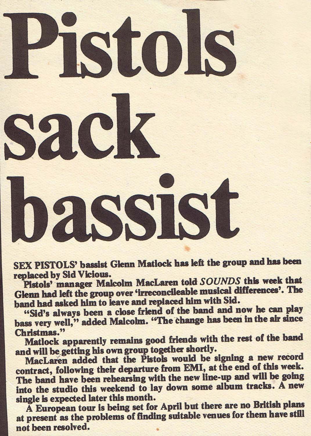 Sounds, February 1977