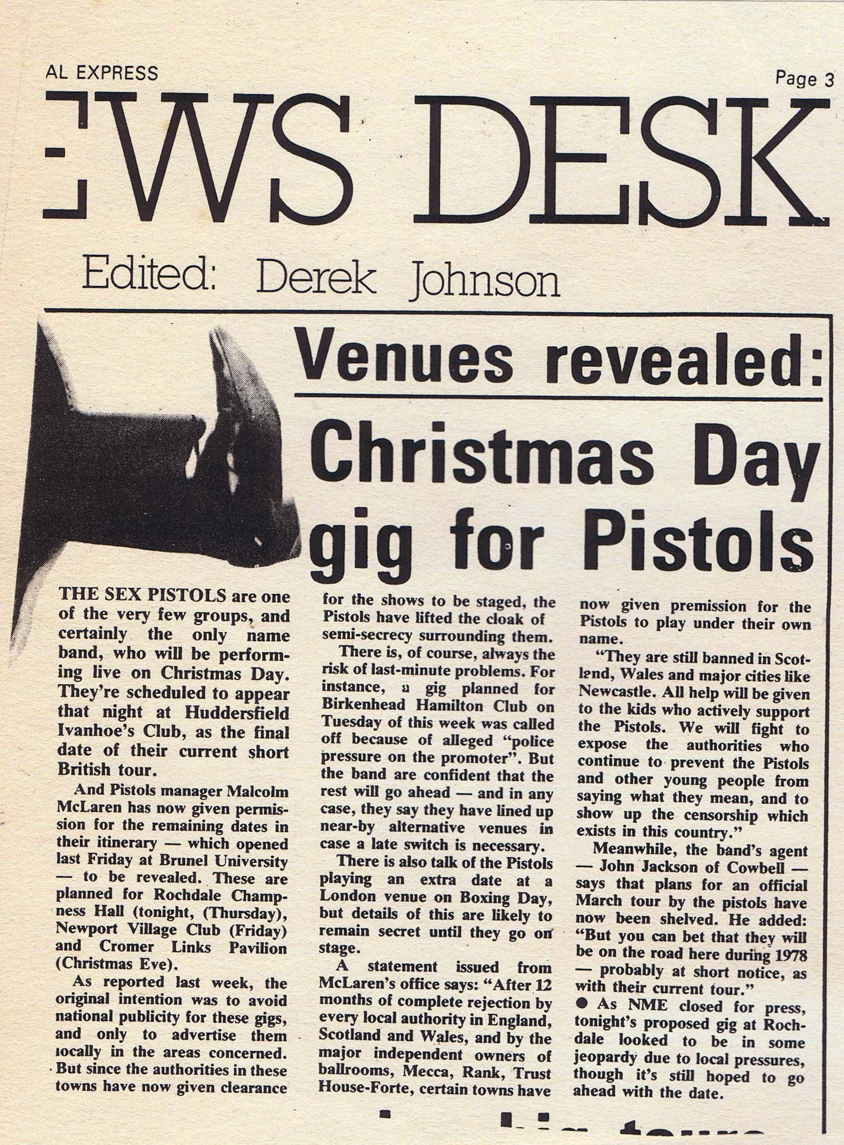 NME, December 1977