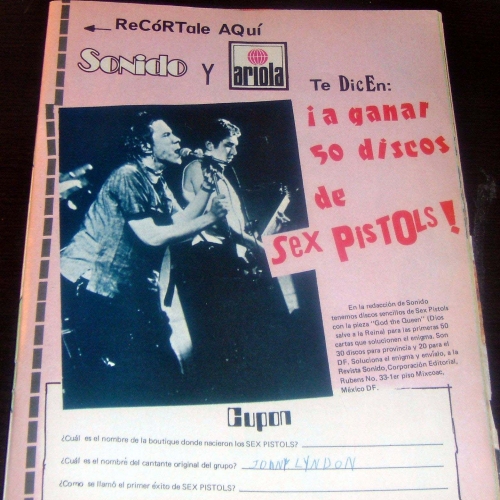 Sonido Magazine, Mexico