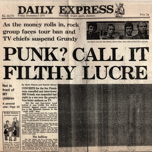 Daily Express, December 3rd 1976