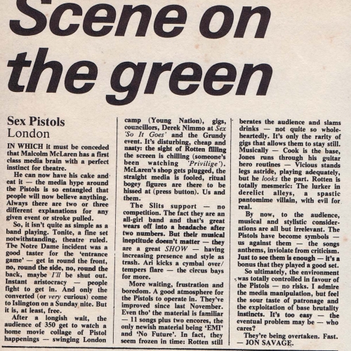 NME, September 1976