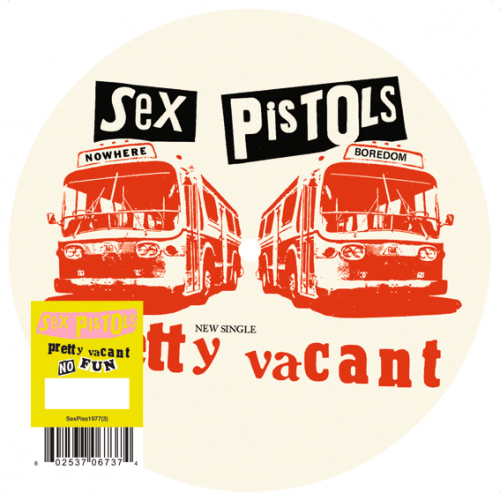 Pretty Vacant 7" picture disc, 2012