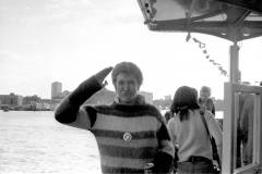 Queen Elizabeth River Boat, River Thames, London 7th June 1977 © Dave Wainright